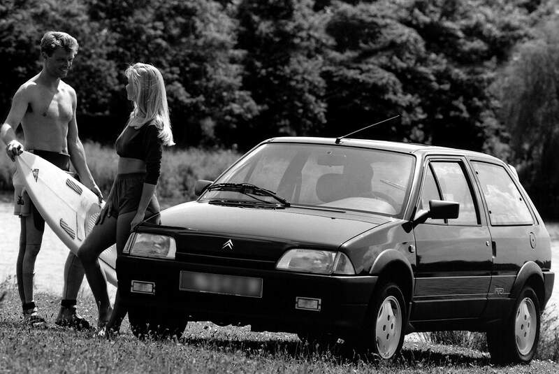 Citroën AX GTi, Heckansicht