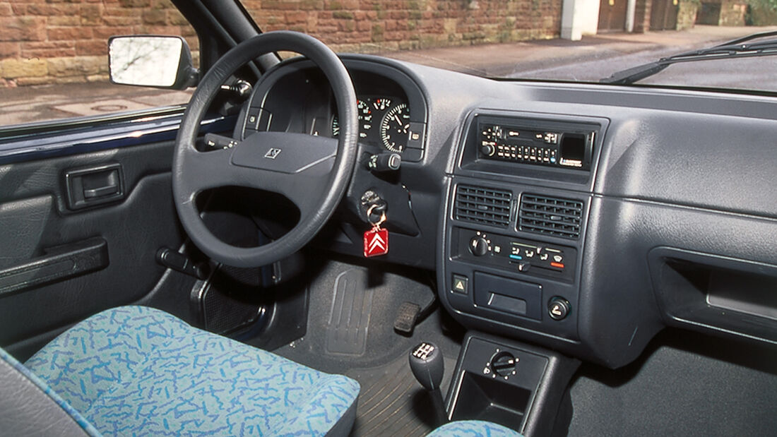 Citroën AX Teen, Cockpit