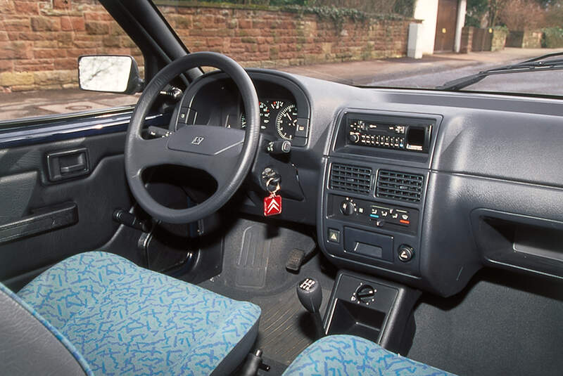 Citroën AX Teen, Cockpit