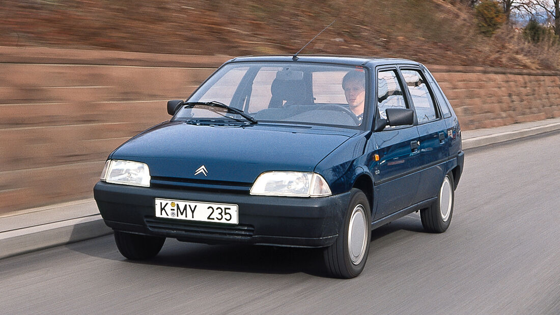 Citroën AX Teen, Frontansicht