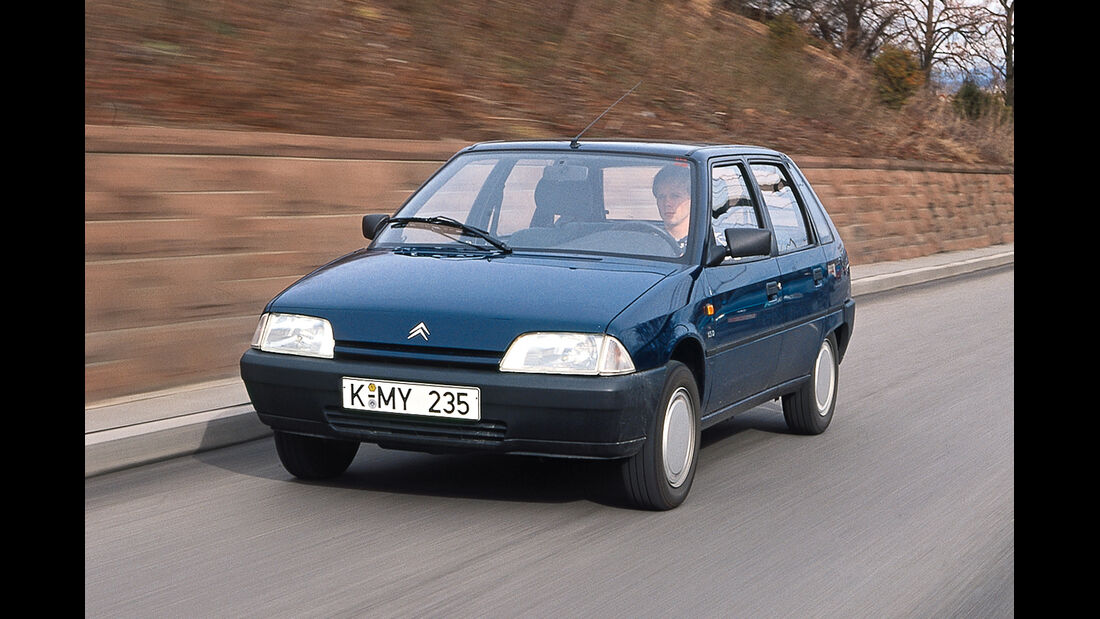 Citroën AX Teen, Frontansicht