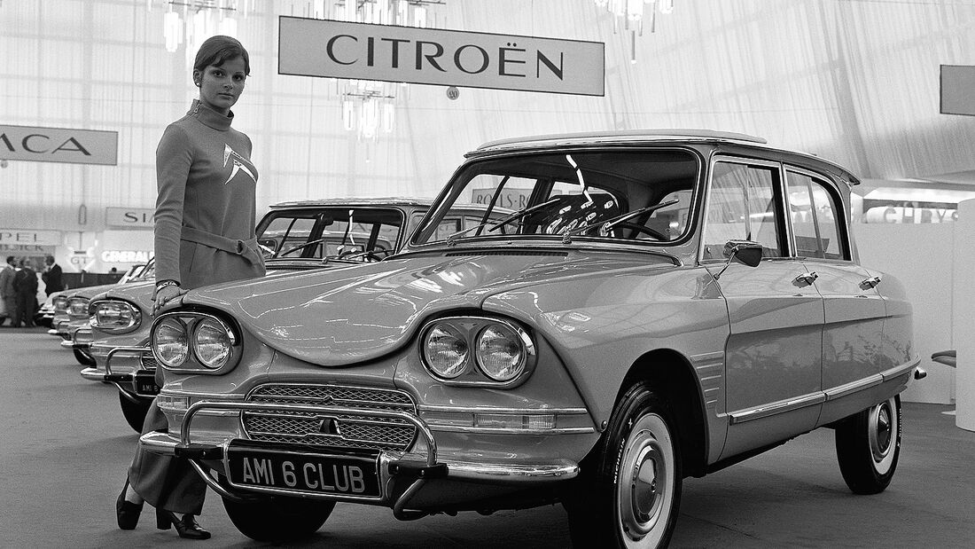 Citroën Ami 6, Seitenansicht