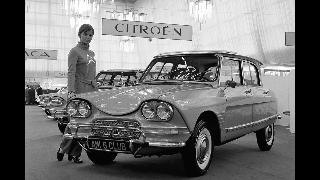 Citroën Ami 6, Seitenansicht