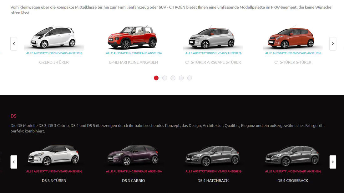 Citroën Autokauf Online