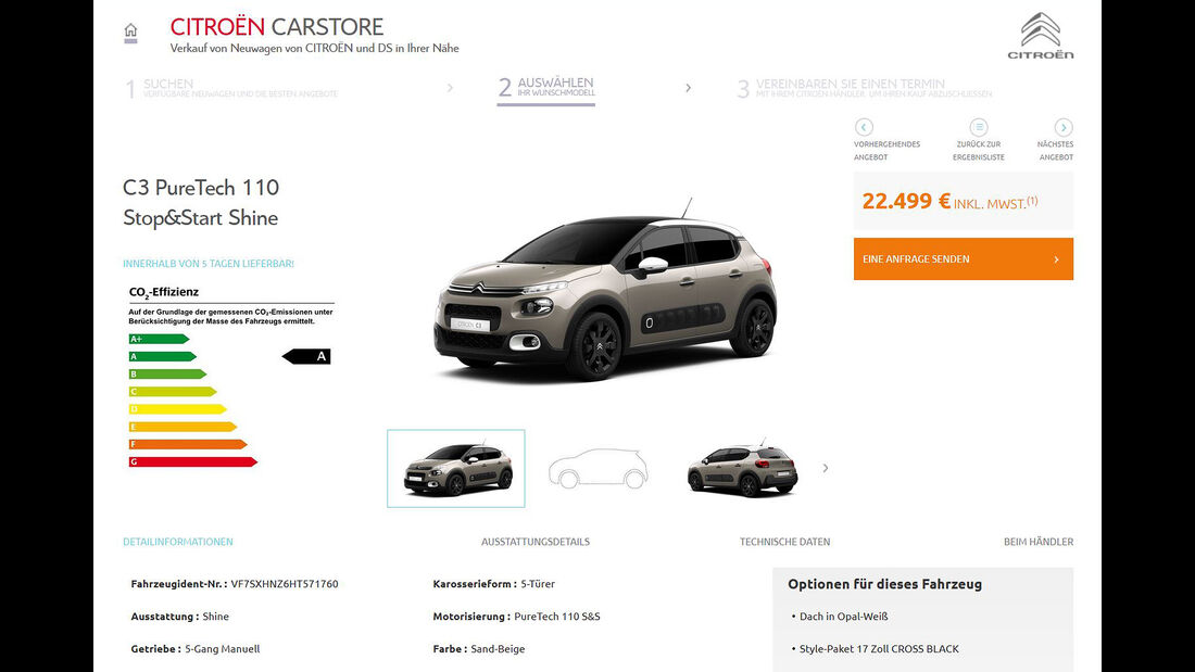 Citroën Autokauf Online