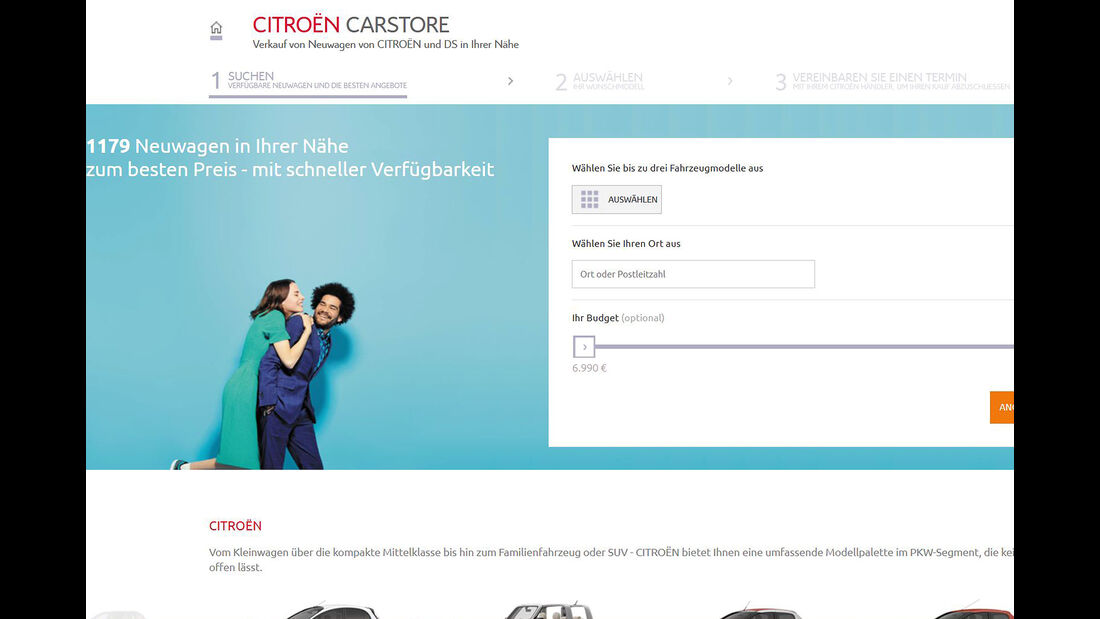 Citroën Autokauf Online