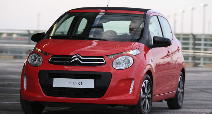 Citroën C1 Airscape VTi 82, Frontansicht