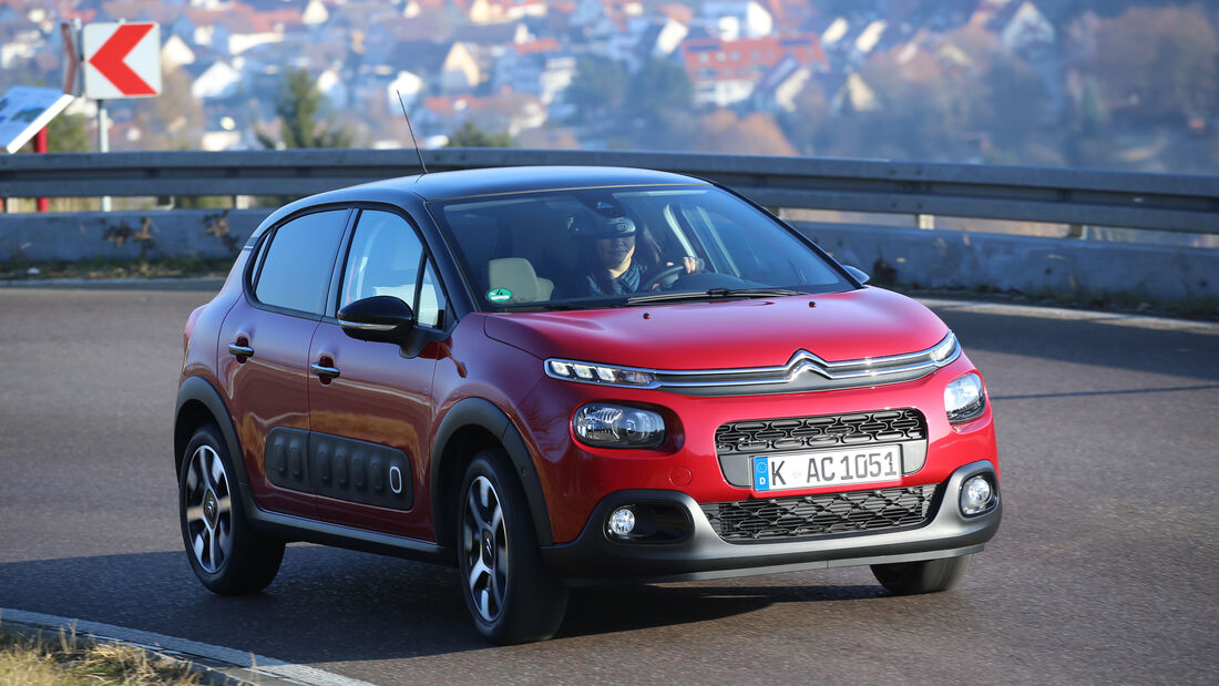 Citroën C3 BlueHDi 100, Frontansicht