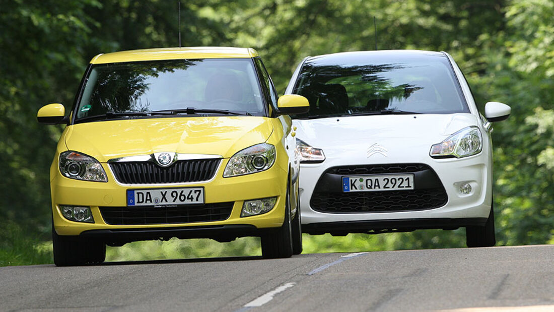 Citroën C3, Skoda Fabia