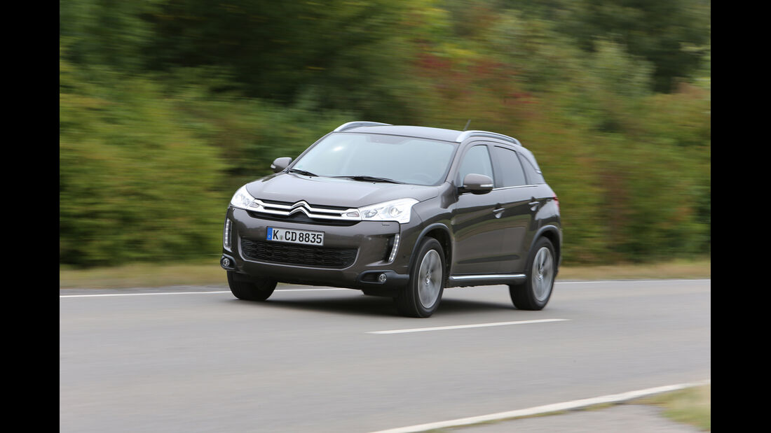 Citroën C4 Aircross 150 HDi AWD, Frontansicht