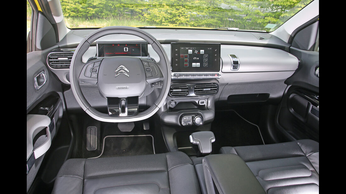 Citroën C4 Cactus, Cockpit