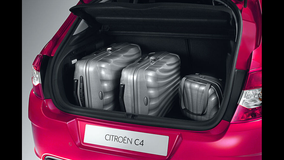 Citroën C4, Kofferraum