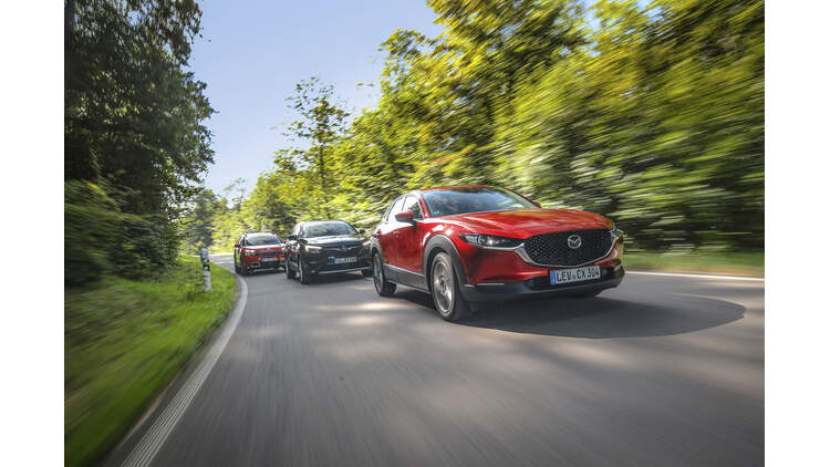 Test Citroen C5 Aircross Mazda Cx 30 Opel Grandland X Auto Motor Und Sport