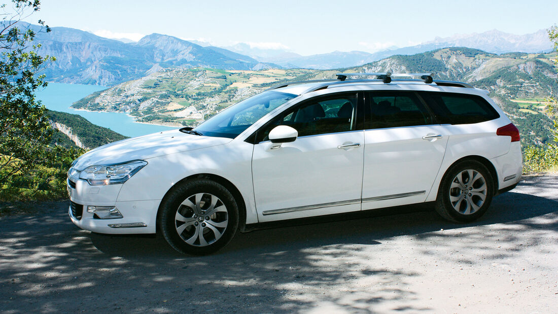 Citroën C5 Tourer HDI 140, Seitenansicht