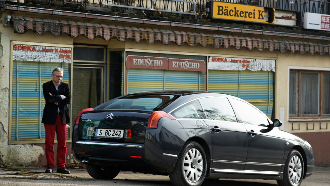 Citroën C6, Seitenansicht