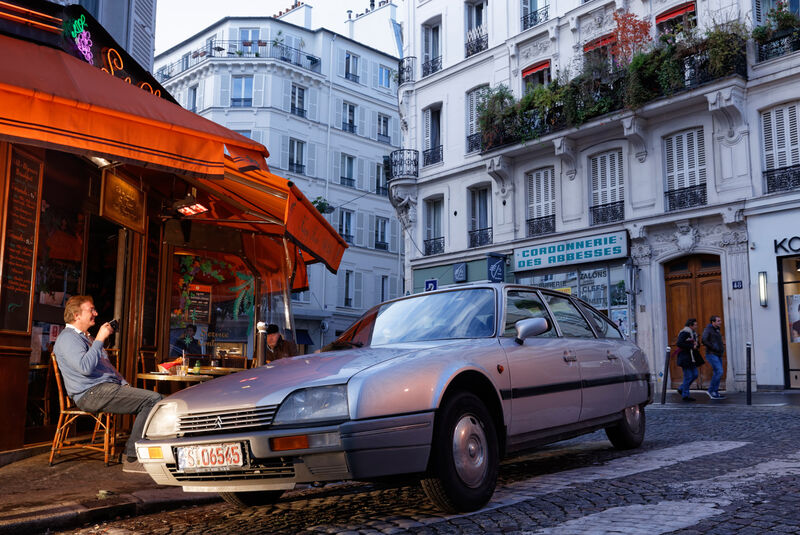 Citroën CX 25 GTI, Seitenansicht, Cafe