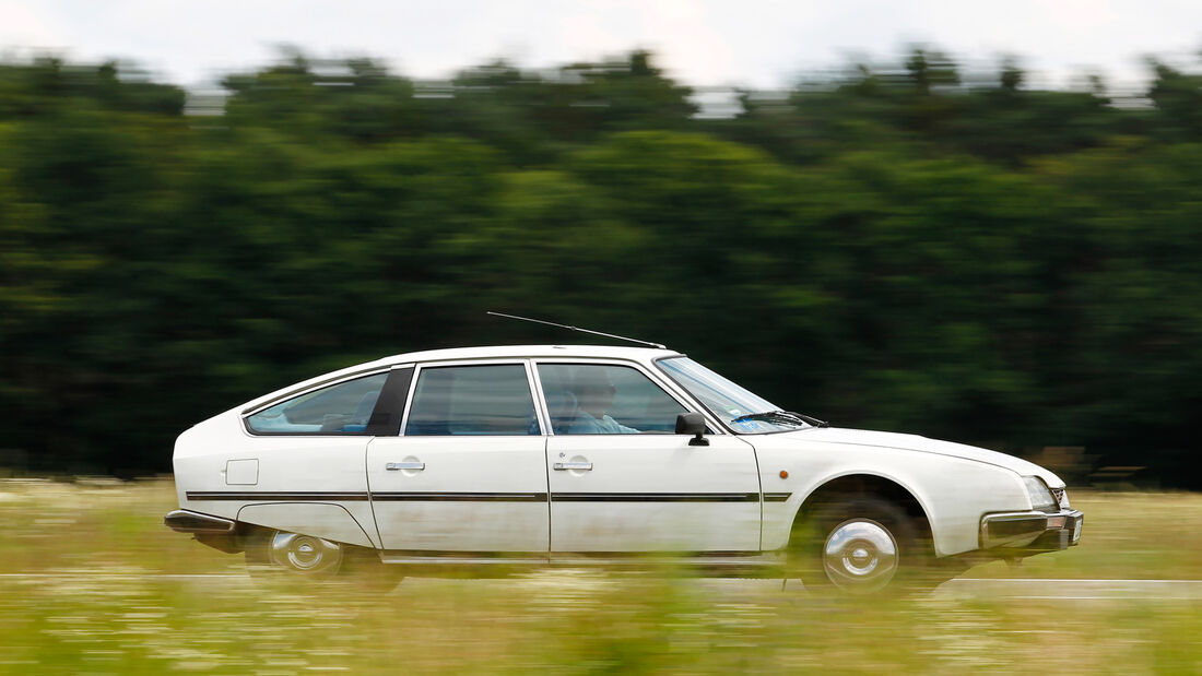 Citroën CX Benziner, Seitenansicht