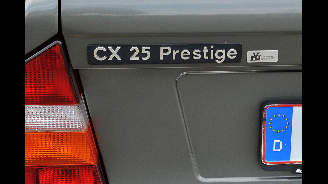 Citroën CX Prestige, Typenbezeichnung