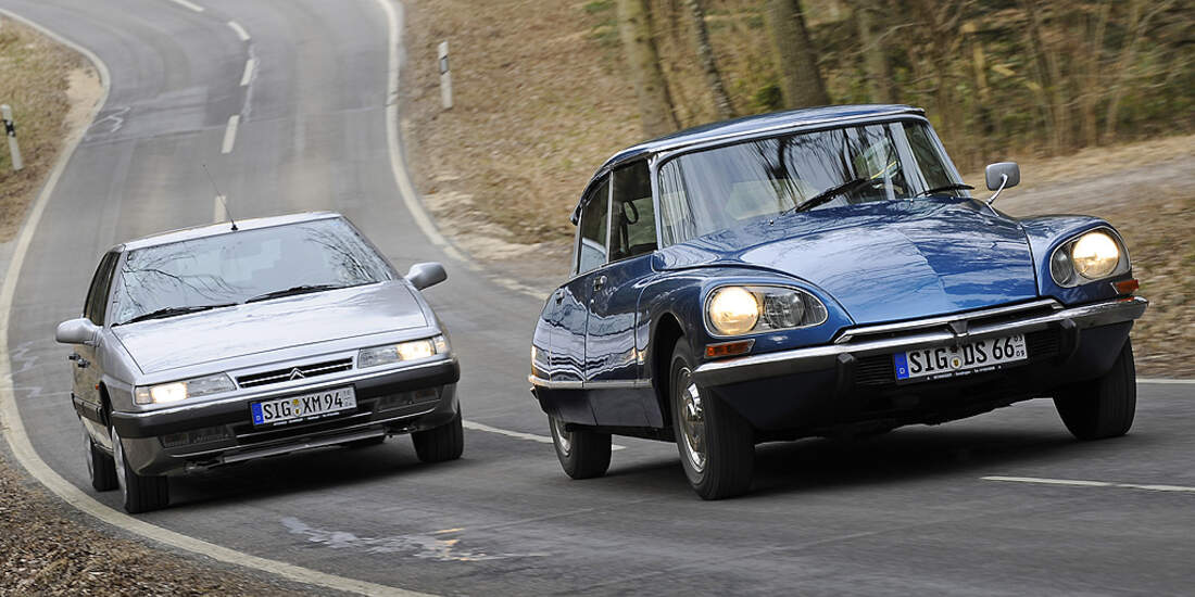 Citroën DS 23 Pallas Injection und Citroën XM 2.0 Turbo C.T.