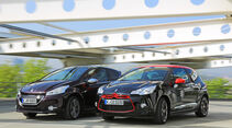 Citroën DS3 THP 155, Peugeot 208 XY 155 THP, Frontansicht