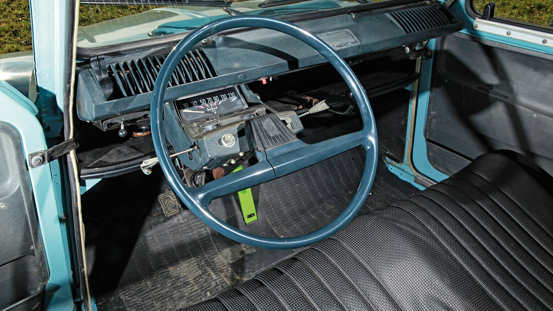 Citroën Dyane, Cockpit