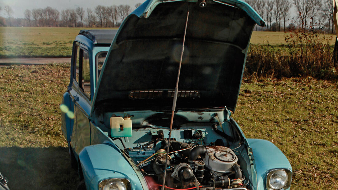 Citroën Dyane, Motor