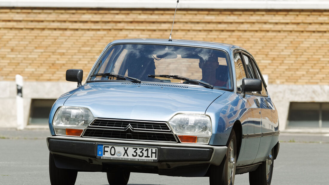 Citroën GS/GSA, Frontansicht