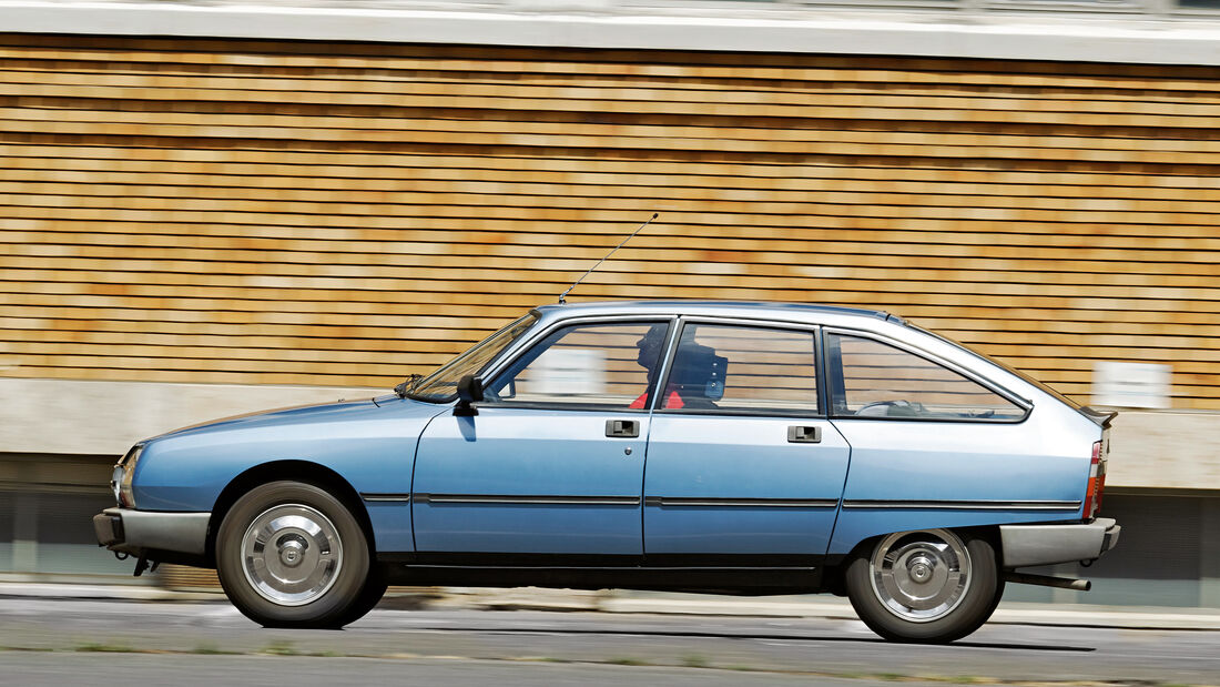 Citroën GS/GSA, Seitenansicht