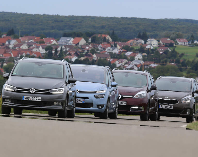 Vergleichstest Vans Grand C4 Picasso Vs Carens Vs Grand