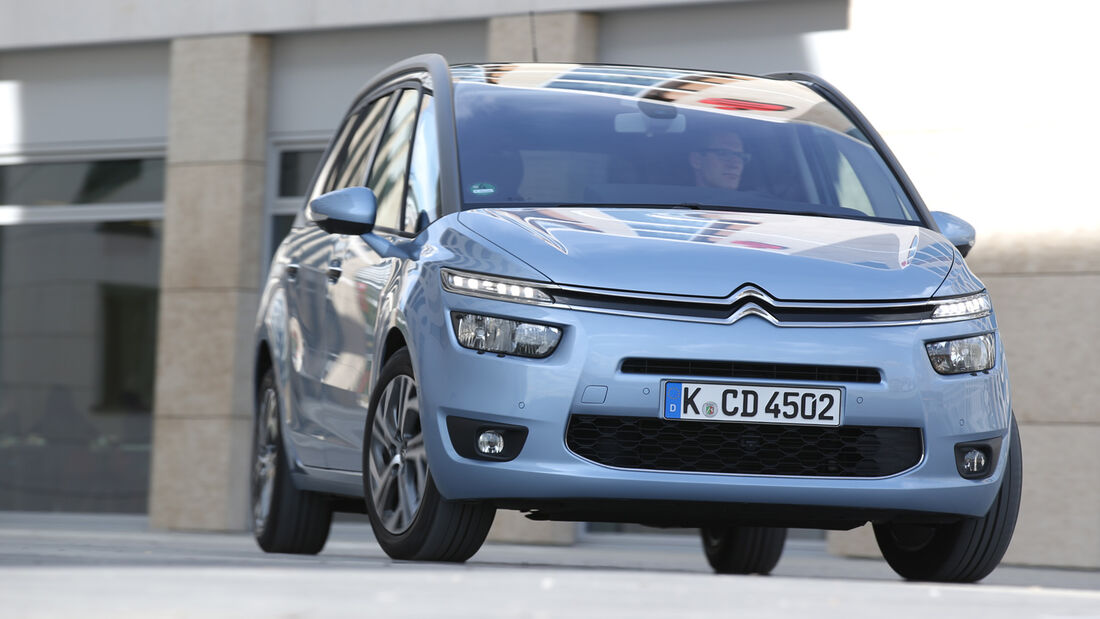 Citroën Grand C4 Picasso e-HDi 115, Frontansicht