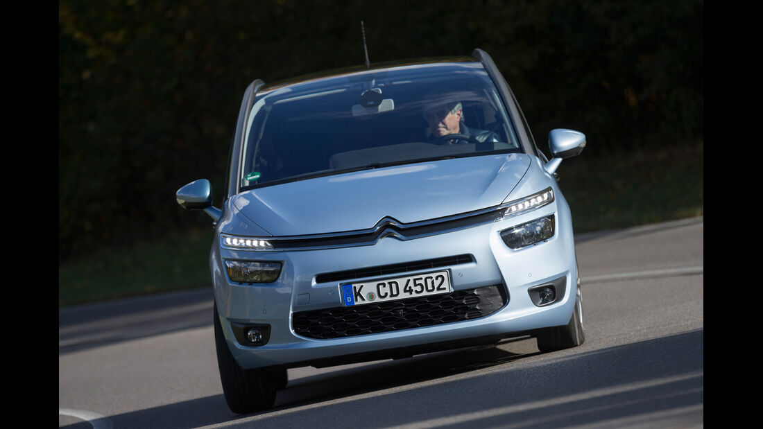 Citroën Grand C4 Picasso e-HDi 115 Intensive, Frontansicht