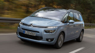 Citroën Grand C4 Picasso e-HDi 115 Intensive, Frontansicht