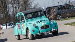 Citroen 2CV Ente elektrisch