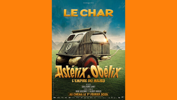 Citroen 2CV Streitwagen Asterix-Film