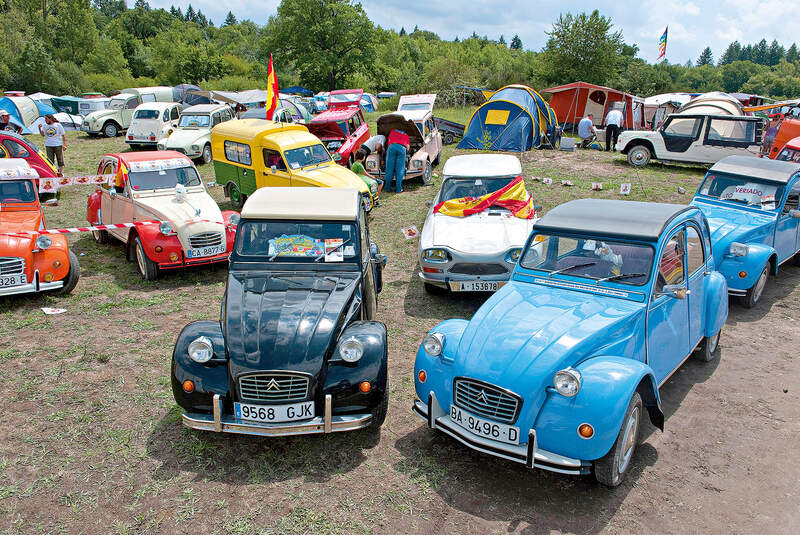 Citroen 2CV retro Tuning 