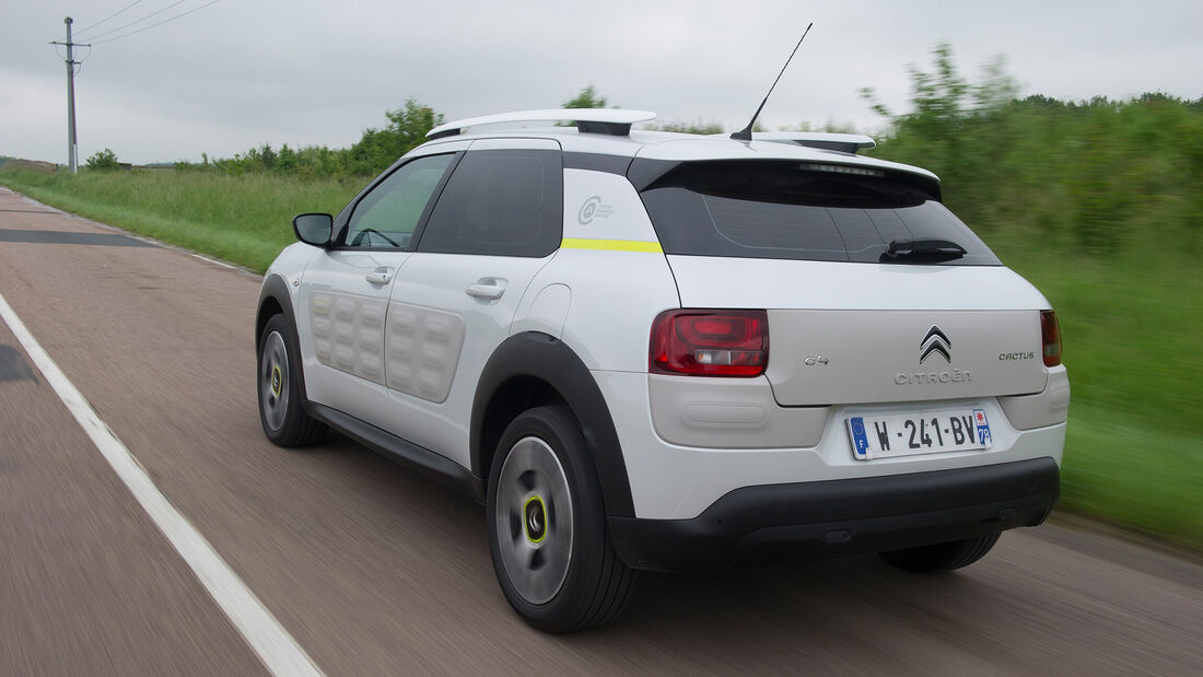 Citroen Advanced Comfort Fahrwerk Fahrbericht C4 Cactus 2017