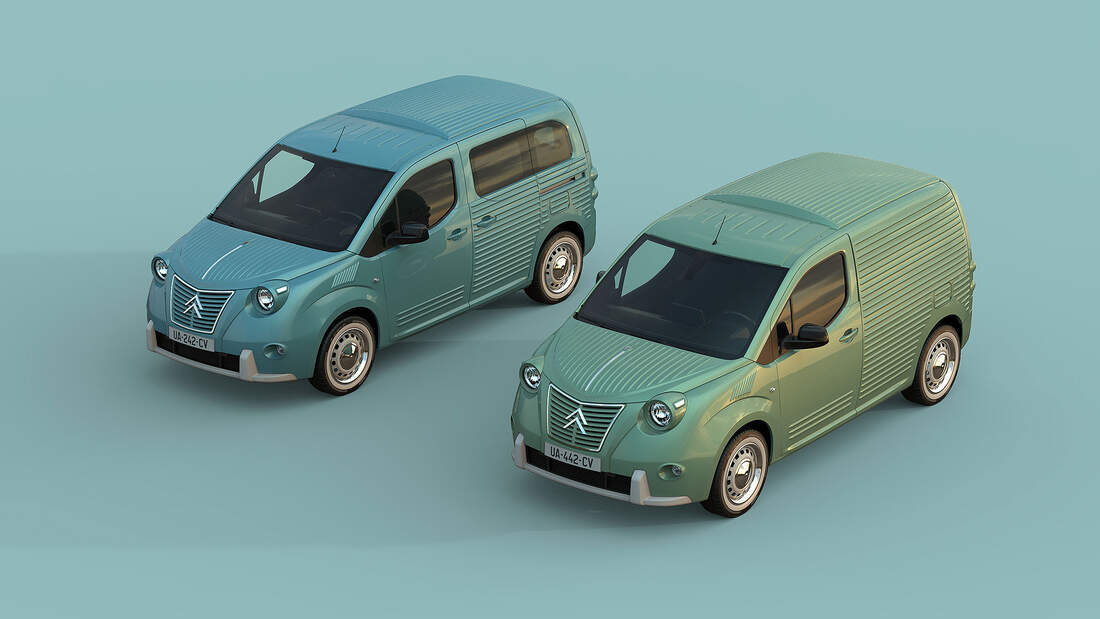 Citroen Berlingo 2CV Fourgonnette: Wellblech-Reinkarnation | AUTO MOTOR ...