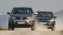 Citroen C-Crosser, Kia Sorento