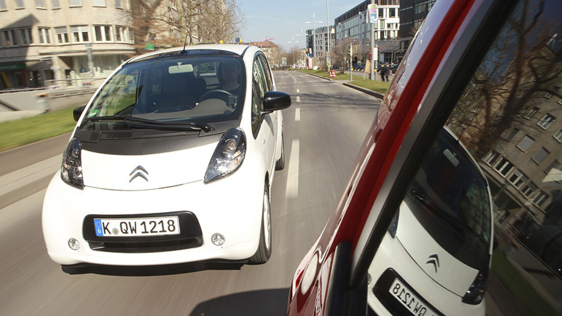 Citroen C-Zero und Hyundai i10