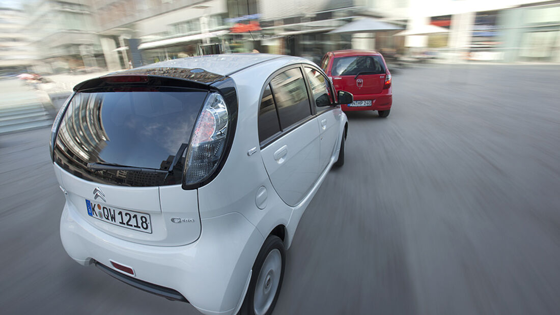 Citroen C-Zero und Hyundai i10