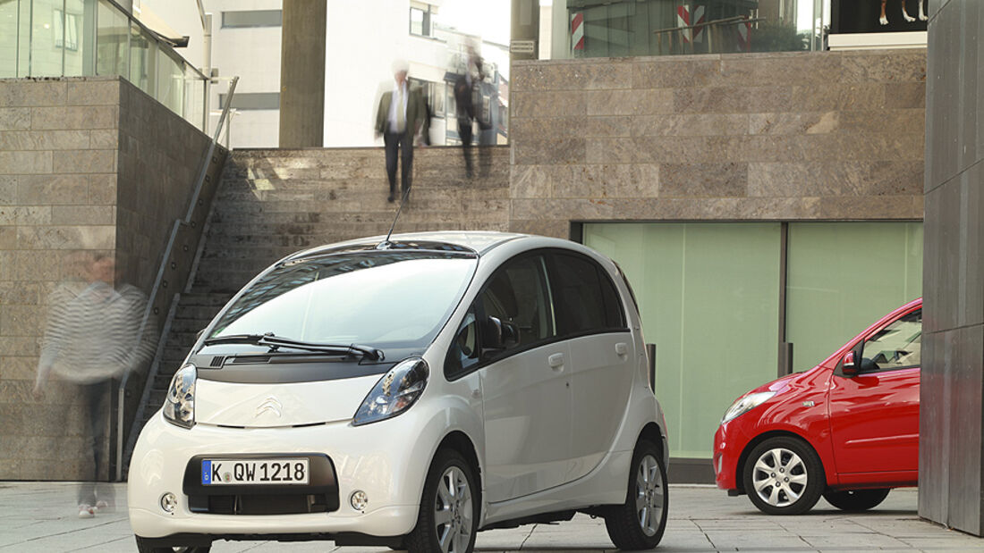 Citroen C-Zero und Hyundai i10