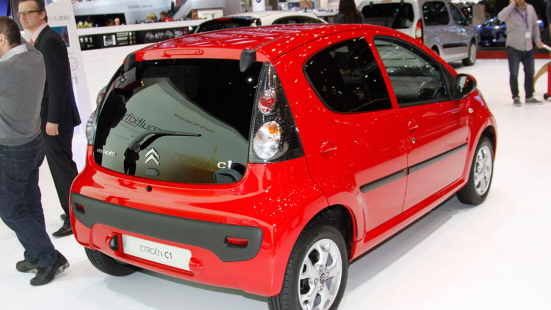 Citroen C1, Autosalon Genf 2012, Messe