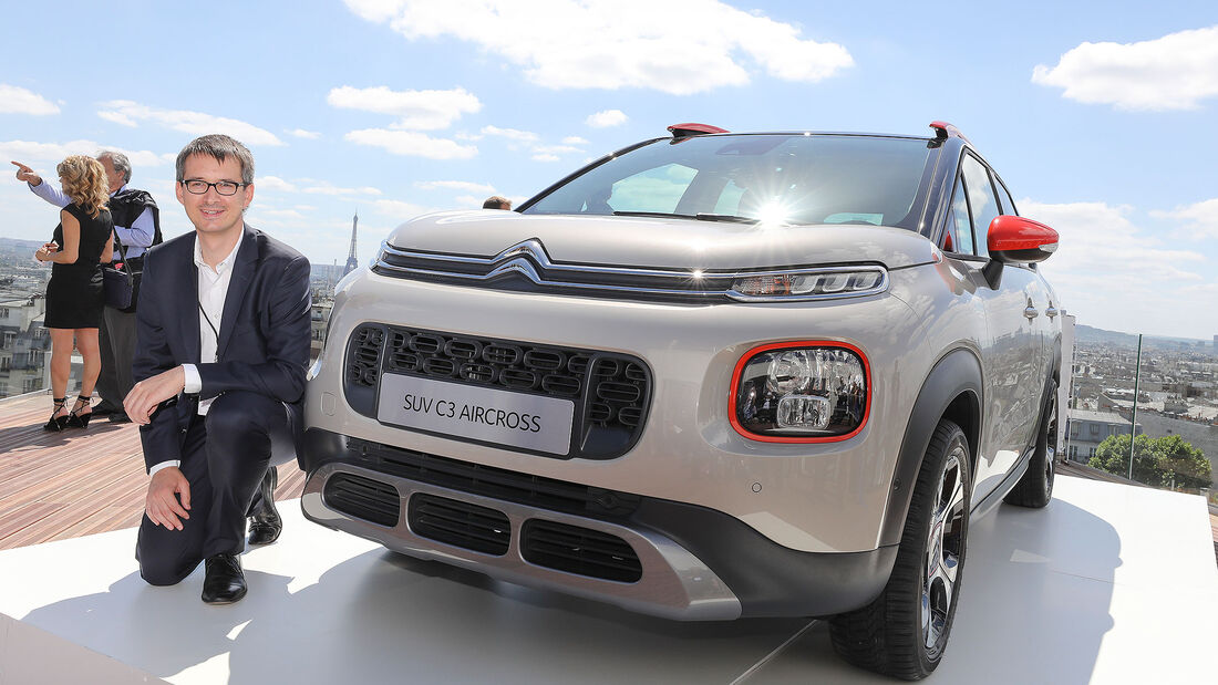 Citroen C3 Aircross Sitzprobe Paris