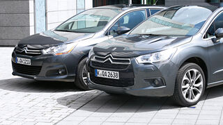 Citroen C4, Citroen DS4, Motorhaube