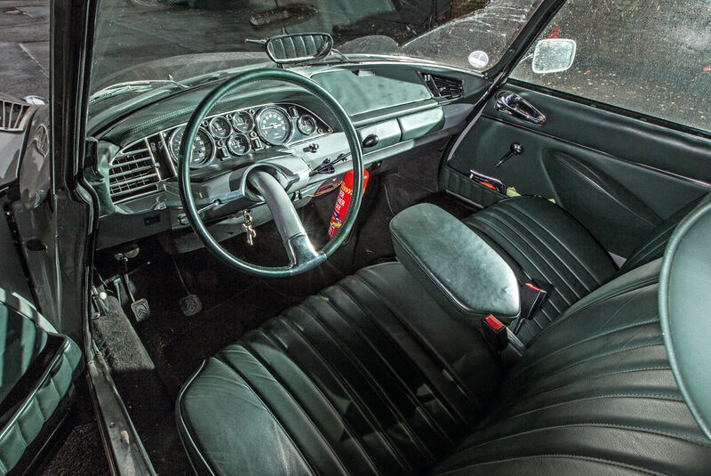 Citroen DS Tissier, Cockpit, Lenkrad