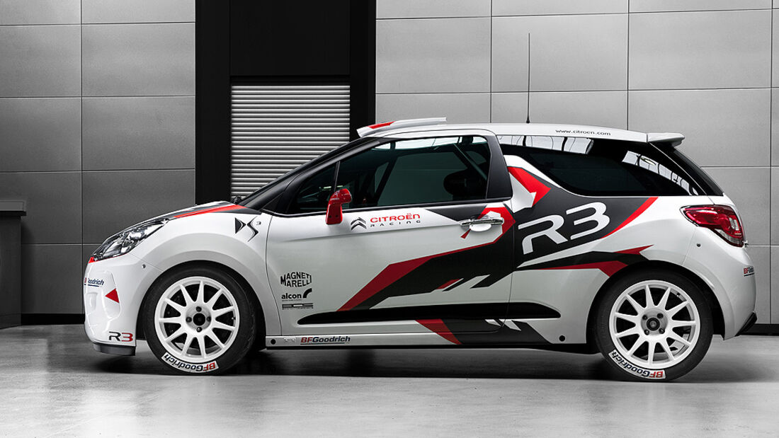 Citroen DS3 R3, Rallyeauto