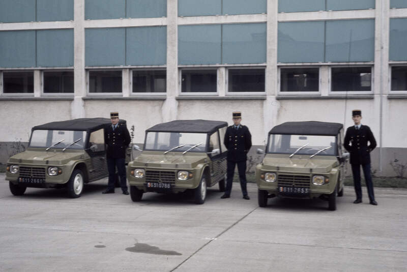 Citroen Mehari Polizei