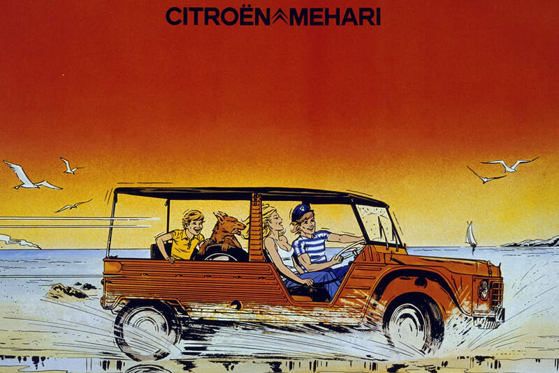 Citroen Mehari Werbung