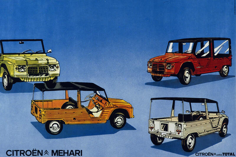 Citroen Mehari Werbung