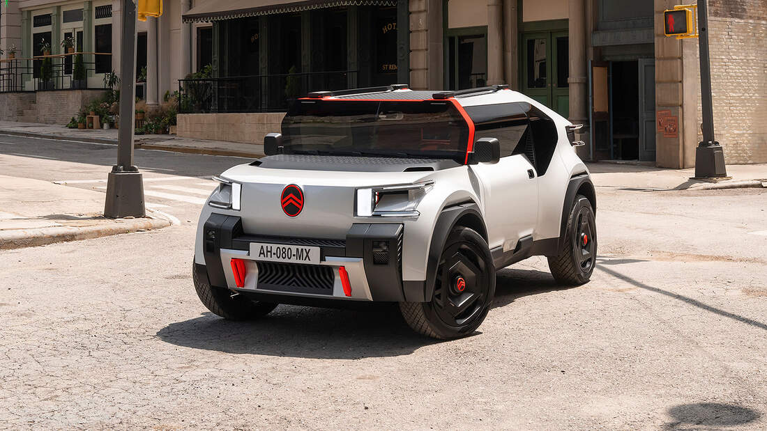 Citroen Oli ElektroautoStudie BacktobasicHummer AUTO MOTOR UND SPORT